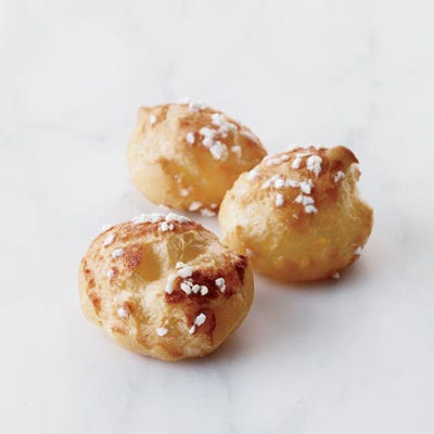 Chouquettes (Sugar-Topped Pastry Puffs)