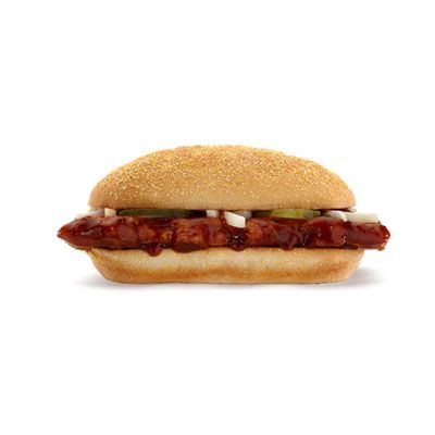 This McDonald’s sandwich is probably the most desired fast food item around. The McRib debuted in 1981, but was removed from the menu in 1985. After making a comeback in the 90s, the barbecue pork sandwich became a periodically sold menu item after 2006. The sandwich is made up of a pork patty, barbecue sauce, onions, and pickles, and is served on a roll. Just what makes this barbecue sandwich so special? Probably the fact that it is only available in a limited capacity, and no one knows when it will make its big returns. The McRib has several popular pages on Facebook as well as fan websites where people keep track of McRib sightings and when and where the sandwich makes its comebacks. 