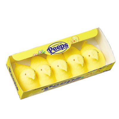 These bright yellow chicks started as an Easter staple, but have developed into so much more. Now peeps are available in various bunny and chick colors for Easter, ghosts and cats for Halloween; trees, reindeer, snowmen, and more for Christmas; and hearts and bears for Valentine’s Day. Peeps were first created in the 1950s as a seasonal Easter item, but as the brand expanded peeps can be found more frequently for other holidays and events. Now Peeps fans can visit year round stores in Maryland, Minnesota, and Pennsylvania to purchase Peeps products. In addition to being a tasty marshmallow snack, Peeps are also used for the annual Peeps diorama contests, which are held by various publications including The Washington Post.