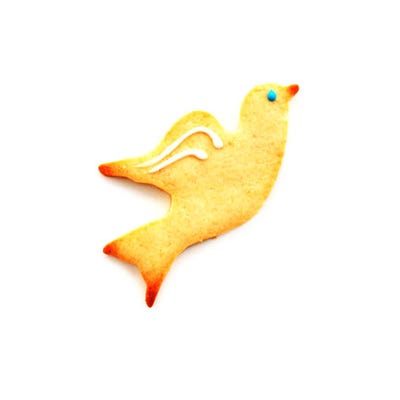 <p> Spread a little peace — and sweetness — around this holiday by letting your imagination take flight. Create a treat in the shape of the turtledove's cousin with these stylish <a href="http://www.womansday.com/Recipes/Dove-Shaped-Sugar-Cookies-Recipe" target="_blank">Dove-Shaped Sugar Cookies</a>. Be sure to leave out a plate for Santa, too! </p>  												