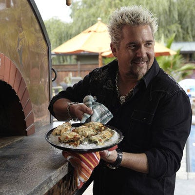 Guy Fieri Kids: Hunter, 16, and Ryder, 7
My Family Mealtime: "Tacos are a favorite recipe in my house because everyone can make it their own way."
Kids' Favorite Dish: Tacos