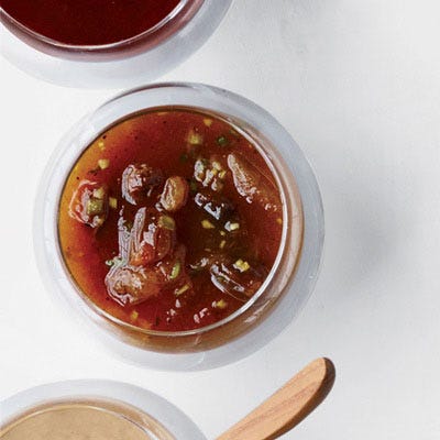 Cheater's Chutney <p>Instead of buying a jar of chutney, make this sweet-spicy, apricot-based version instead.</p><p><strong>Recipe:</strong> <a href="http://gogonow.org/recipefinder/cheaters-chutney-recipe-fw0613%22 target="_blank"><strong> Cheater's Chutney
</strong></a></p>