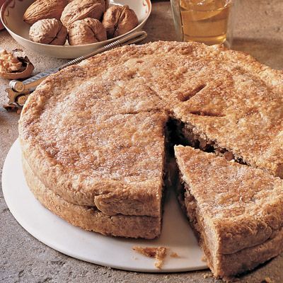 <p>Let someone else make the pecan pie this year and try this honeyed walnut variation — a small amount of orange zest in the filling produces a highly fragrant result.</p><br /><p><b>Recipe:</b> <a href="/recipefinder/honey-walnut-pie-recipe-mslo1010" target="_blank"><b>Honey-Walnut Pie</b></a></p>