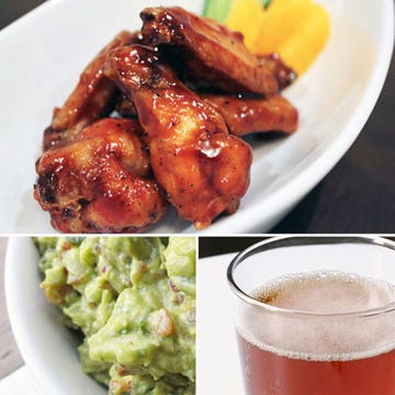 Chips, beer, wings, and dip are just a few foods that Americans consume a whole lot of during the Super Bowl. We're talking millions of pounds! If you've ever wondered what the true numbers amount to, then keep clicking for the breakdown.