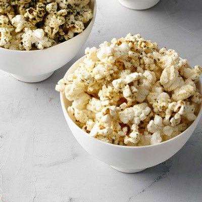 <p>You will need a small, half-ounce ice cream scoop to make these pops, which were inspired by movie-theater snacks.</p><p><b>Recipe: <a href="/recipefinder/dill-pickle-popcorn-recipe-fw0213">Dill Pickle Popcorn</a></b></p>