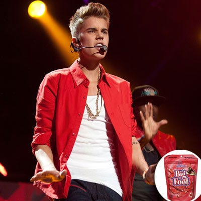 Justin Bieber: Big Foot Candy
