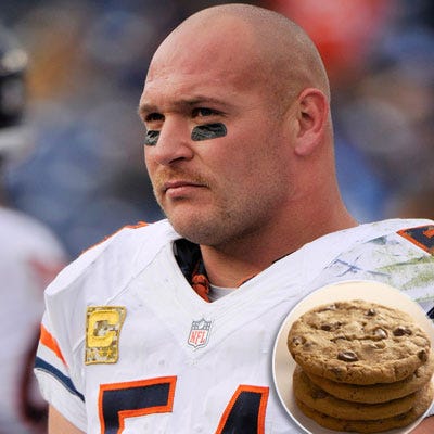 Brian Urlacher: Chocolate Chip Cookies