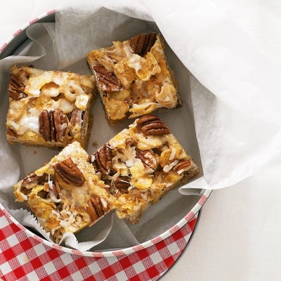 Coconut-Pecan Cereal Bars