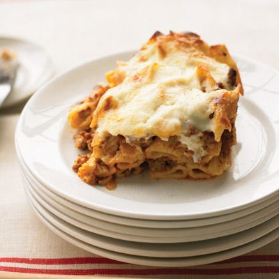 <p>This is the ultimate Greek comfort food, a hearty casserole of cinnamon-spiked ground lamb baked with penne and a Parmesan cheese sauce.</p><br /><p><b>Recipe:</b> <a href="http://gogonow.org/recipefinder/pastitsio-recipe-mslo0910%22 target="_blank"><b>Pastitsio</b></a></p>