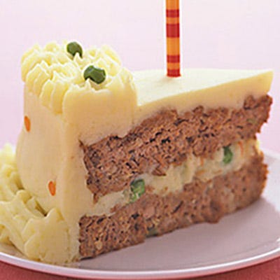 Birthday Meatloaf Cake Recipe