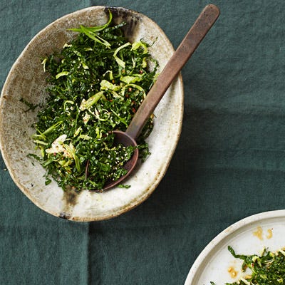 Kale Salad with Sesame Dressing