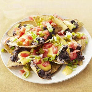 <p>Celebrate any occasion with a Tex-Mex treat that has fewer than half the calories of one food celebrity's version.</p>
<p><strong>Recipe: <a href="../../../recipefinder/nachos-supreme-recipe-ghk0511">Nachos Supreme</a></strong></p>