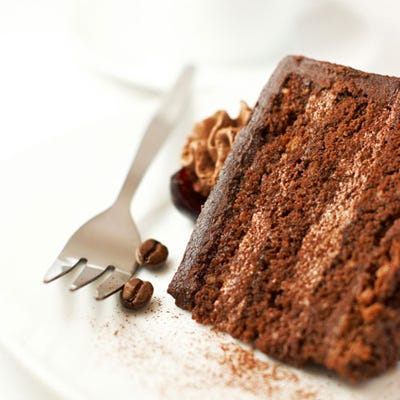 <p> Got a terrible sweet tooth? <a href=" http://www.sciencedaily.com/releases/2012/02/120207133750.htm"> Research shows </a> it may pay to satisfy it in the A.M., when your willpower and metabolism are strongest. "You're less likely to overeat at breakfast," says Blatner. "Plus, taking away that restrictive feeling early can keep cravings away all day long." This isn't license to knock off a huge hunk of chocolate cake as your morning meal—but a small sliver after a balanced breakfast of protein and healthy carbs (like eggs and whole-wheat toast) could help you eat healthier later. 
</p>