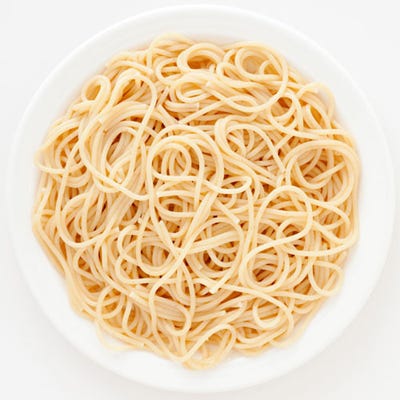 <p> Attention, carb-lovers: A shorter cooking time for your spaghetti may translate into better digestion—and self-control. "You're going to chew tougher pasta more, versus slurping down soft noodles," says Middleberg. "That stimulates digestive enzymes so you process it better." Bonus: Blatner says there's also some science that says al dente pasta may stabilize blood sugar levels (if you believe in the <a href="http://www.health.harvard.edu/newsweek/Glycemic_index_and_glycemic_load_for_100_foods.htm"> glycemic index </a>), which may ultimately ward off cravings.
</p>