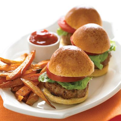 Mini Turkey Burgers Recipe