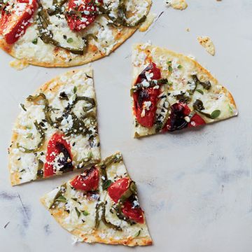 <p>Chef Josh Capon elevates the traditional quesadilla, serving it with four cheeses and topped with roasted poblanos and tomatoes.</p><p><b>Recipe: </b><a href="/recipefinder/open-face-four-cheese-quesadillas-recipe-fw0413" target="_blank"><b>Open-Face Four-Cheese Quesadillas</b></a></p>