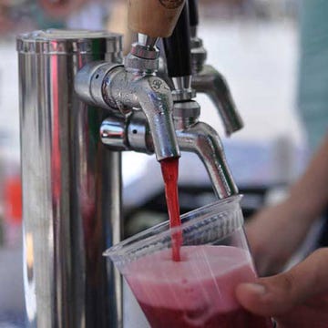 <p> <b> Pitch: </b>
Brooklyn Soda Works began in the home kitchen of artist Caroline Mak and chemist Antonio Ramos, when they were experimenting with homemade ginger beer. They found that the best results came from fresh-pressed juice, and their vision for a soda company was born. </p>

<p> <b> Campaign: </b> Mak and Ramos offered free sodas, tote bags and hand-printed original soda recipes to those who pledged during their 42-day Kickstarter campaign. </p>

<p> <b> Success: </b> The couple raised $2,849—more than $1,000 over their goal—which helped them relocate to a large warehouse space and buy equipment to make large batches of their creatively flavored sodas (raspberry-green peppercorn, red currant-shiso). A variety of New York bars and restaurants, including Blue Hill and Untitled at the Whitney Museum, now offer the soda on tap. </p>
<p><b><a href="http://www.brooklynsodaworks.com/">brooklynsodaworks.com</a></b></p>
