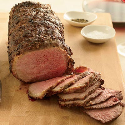 <p>A classic roast beef never fails to please the family. Served with classic sides like mashed or roasted potatoes and green beans, this traditional dish makes an impressive centerpiece for a holiday meal or Sunday dinner.</p><br/>
<p><b>Recipe: </b><a href="//recipefinder/coriander-dusted-roast-beef-recipe-cd9678f8-0b31-43f9-a3c400efe76110da" target="_new"><b>Coriander-Dusted Roast Beef</b></a></p>