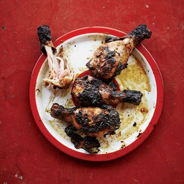 <p>These smoky grilled chicken legs get a boost of flavor from a marinade made with brown sugar, mustard, coriander, and jalapeño.</p><p><b>Recipe: </b><a href="http://www.delish.com/smoked-chicken-drumsticks-coriander-recipe-fw0613" target="_blank"><b>Smoked Chicken Drumsticks with Coriander</b></a></p>