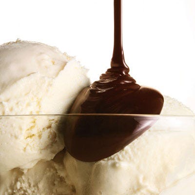 Just when you think you’ve run through all the possibilities, there are more: You can alter the richness depending on the percentage of cacao beans in the chocolate. And not a drop should go to waste. When you glaze a cake and some spatters off to the side, scoop it up and serve it over ice cream or crepes. Or mix it with warm milk, and tuck into a nice cup of hot chocolate. 