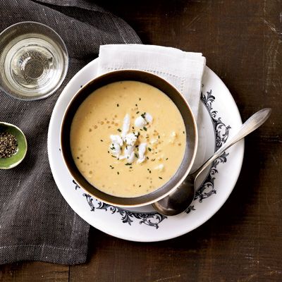 Shrimp Bisque with Crab and Tapioca Recipe