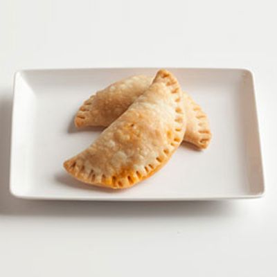 <p>Using refrigerated pie crust keeps the workload manageable when you're making these tasty little pockets filled with chorizo and peperonata. Mix things up by swapping in red pepper and adding a dollop of goat cheese.</p><p><b>Recipe: </b><a href="http://delish.com/recipefinder/chorizo-pepper-empanadas-recipe-122810" target="_blank"><b>Chorizo-Pepper Empanadas</b></a></p>