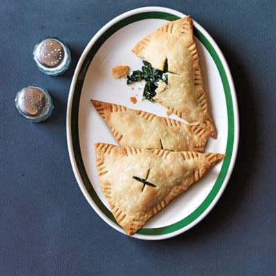 Kale and Goat Cheese Empanadas