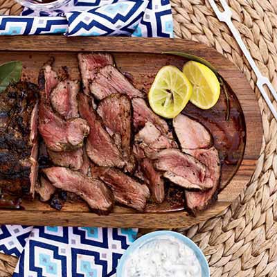 Greek-Style Leg of Lamb