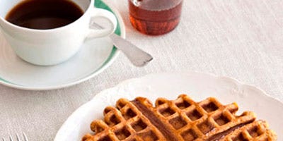 Pumpkin-Ginger Waffles <p>The unexpected punch of crystallized ginger gives tender pumpkin waffles a grown-up twist. </p>
<p><b>Recipe: <a href="/recipefinder/pumpkin-ginger-waffles-recipe">Pumpkin-Ginger Waffles</a></b></p>