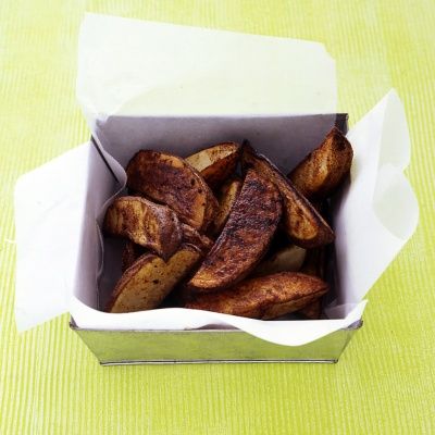 <p>Baking these potatoes makes them a healthy alternative to traditional fries and the chili powder spices things up.</p>
<p><strong>Recipe:</strong> <a href="http://www.delish.com/recipefinder/chili-oven-fries-mslo0313"><strong>Chili Oven Fries</strong></a></p>
<p><strong>Related: <a href="http://www.delish.com/recipes/cooking-recipes/potato-recipes" target="_blank">Pass the Potatoes, Please!</a></strong></p>