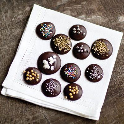 <p>"One can only guess at the origin of the name for these candies—which translates from the French to 'without equal'—since they're about as basic as you can get: chocolate and sprinkles. That's it. Perhaps they're unparalleled in their simplicity and ability to impart childlike glee?"</p>