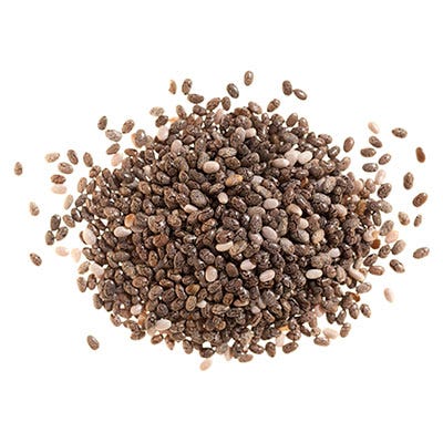 Chia Seeds <p>Chi-Chi-Chi-Chia! If the name makes you thing of the plant-based pet you had in the 80's well you are correct. These are the same seeds but have actually been a healthy staple of diets wince the Aztecs and for good reason. High in omega-3 fatty acids, fiber, contains plenty of managese and phosphorus (healthy teeth and bones!) and is loaded with protein. All of these wonderful traits help stabilize blood sugar, keep energy levels, high, keep you fuller longer and can help reduce cholesterol. And if that wasn't enough, they contain skin-saving radicals to keep your complexion glowing all year round. </p><br></br><p>New to chia seeds? Try sprinkling them over a cup of low fat yogurt or mixing the seeds into your morning oatmeal for a healthy super-fueled breakfast. Or discover its nutty flavor by stirring chia seeds into this incredible <a href="http://gogonow.org/recipefinder/lentils-chia-seeds-recipe-opr0911%22%3Elentil dish</a>.</p>