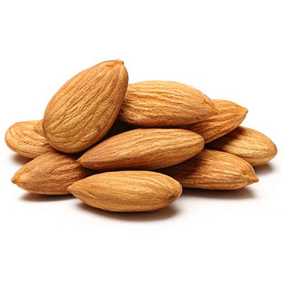 Almonds <p>Just a handful of these delicious nuts can fill you up and give you the energy boost you need. High in protein, magnesium, and fiber but naturally low in sugar makes this the perfect mid-day snack without any unhealthy side effects. They are easy to carry around and readily available even at corner stores. And don't be scared of their fat content. Almonds have mostly monounsaturated fats which have an LDL-lowering effect and can help reduce cholesterol.</p>