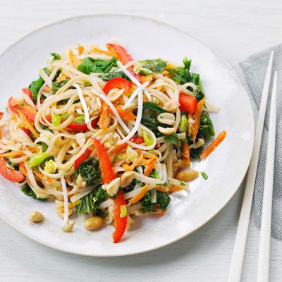 <p>No need to get takeout with this easy Vegetable Pad Thai. It's healthier than takeout too.</p>
<p><strong>Recipe:</strong> <a href="http://www.delish.com/recipefinder/vegetable-pad-thai-recipe"><strong>Vegetable Pad Thai</strong></a></p>