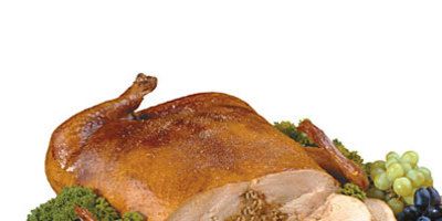 <p>A whole host of holiday problems can be solved by pre-ordering a turducken (a chicken inside of a duck inside of a turkey) for the feast. You'll be able to feed more people with less effort while getting compliments all the same.</p>
<p><strong>Order Here: <a href="http://www.cajungrocer.com/fresh-foods-holiday-dishes-turducken-c-1_15_24.html" target="_blank">cajungrocer.com</a></strong></p>
