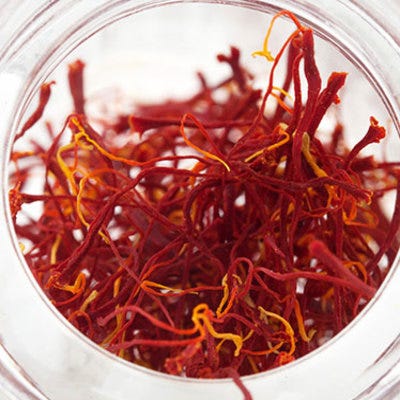 <p>Spice up your meals for a fat-bursting effect. "Saffron contains anti-inflammatory ingredients that discourage fat cell expansion," says Alan Roberts, PhD. Just a couple ounces of this ingredient in spice or liquid form can suppress your appetite and increase circulation between tissues. "Boosting circulation can reduce cellulite by increasing muscle tone under the skin," eliminating the valleys on the surface and creating a stronger, smoother look, he says. Sprinkle saffron onto avocado wedges for a <a href="http://www.womansday.com/food-recipes/healthy-recipes/10-healthiest-snacks-104257" target="_blank">healthy snack</a>, suggests Dr. Roberts, or add it to your favorite salad dressing or sauce.<strong></strong></p>