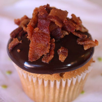 Bacon Maple Cupcakes