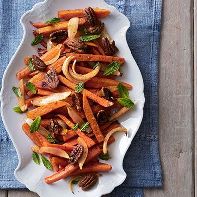 Roasted Sweet Potatoes and Carrots