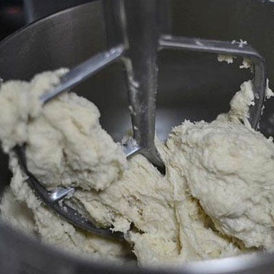 The most important thing to remember is to not overmix the dough. Just mix until the dry ingredients and wet ingredients are combined. This will prevent gluten development and make the dough easier to work with when rolling out. The dough doesn't have to be perfectly smooth. Every time you touch the dough, you are working it. So make every moment count and work quickly to gather the dough into a ball and chill.