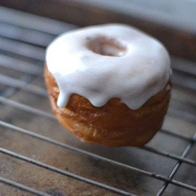 He also glazes it, so we did, too.