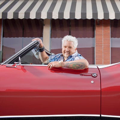 2007: Guy's Road Trip <p>"Diners, Drive-ins, and Dives" did for foodies what backstage access did for concert groupies. Riding shotgun with Guy Fieri, audiences learned the secrets behind those time-honored recipes that stalwarts of many an American roadside diner, drive-in, or dive praised.</p>