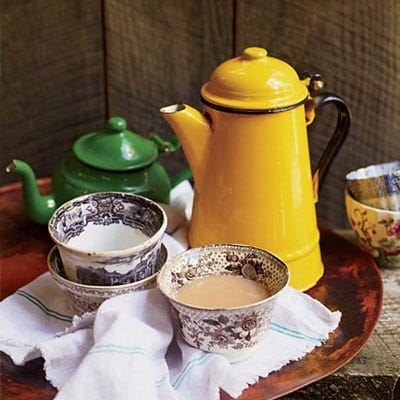 <p>For this warm, boozy nightcap, you can use a bland of whole spices, or a prepackaged chai spice blend if you're in a pinch.</p>
<p><strong>Recipe: <a href="http://gogonow.org/recipefinder/whiskey-chai-recipe-fw0813%22 target="_blank">Whiskey Chai</a></strong></p>