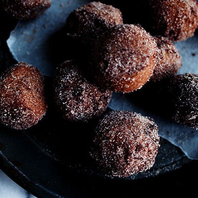 <p>Gluten-free or not, these fritters are perfect: fluffy, light and just sweet enough. Great to use as an appetizer at a brunch party this fall.</p><p><strong>Recipe:</strong> <a href="http://gogonow.org/recipefinder/fried-cinnamon-sugar-ricotta-fritters-recipe-fw1113%22%3E%3Cstrong%3EFried Cinnamon-Sugar-Ricotta Fritters</strong></a></p>