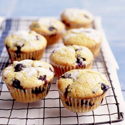 Double Blueberry Muffins