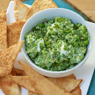 <p>This bright, light dip goes well with everything from cut veggies to chips of several varieties. Lay out a spread so your guests can mix and match.</p>
<p><strong>Recipe: <a href="http://www.delish.com/recipefinder/sweet-pea-ricotta-spread-recipe-wdy0513" target="_blank">Sweet Pea-Ricotta Spread</a></strong></p>