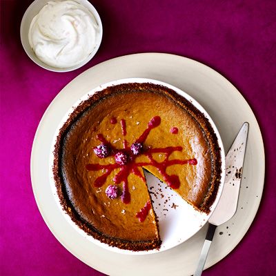 Pumpkin Gingersnap Pie Recipe