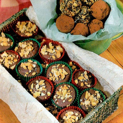 <p>Just big enough for two bites — a luscious homemade version of everyone's favorite candy.</p>
<p><strong>Recipe: <a href="http://gogonow.org/recipefinder/peanut-butter-cups-1859%22 target="_blank">Peanut Butter Cups</a></strong></p>