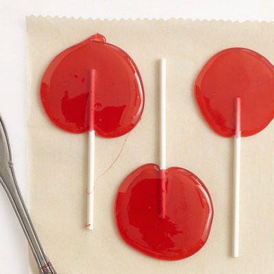 <p>Liz Gutman and Jen King of Liddabit Candy use natural flavorings like tea, honey, fruit, and herbs in their sweet licks, but you can make more traditional pops with purchased food coloring and flavors. Craft them with seasonal flavors or your perennial favorites, you can't go wrong.</p>
<p><b>Recipe:</b> <a href="http://gogonow.org/recipefinder/diy-lollies-recipe-opr1010%22 target="_blank"><b>DIY Lollies</b></a></p>
