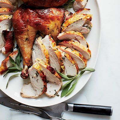 <p>"Brining introduces flavor that penetrates to the bone," says chef Ken Oringer. "And, because brining adds moisture, the turkey can handle high heat."</p>
<p><strong>Recipe:</strong> <a href="http://www.delish.com/recipefinder/apple-brined-turkey-recipe-fw1113"><strong>Apple-Brined Turkey</strong></a></p>
