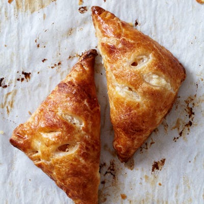 <p>These sweet little pies have a lovely filling that combines tart and sweet apples with farmer cheese and cinnamon.</p>
<p><strong>Recipe:</strong> <a href="http://gogonow.org/recipefinder/apple-blintz-hand-pies-recipe-fw1012%22%3E%3Cstrong%3EApple Blintz Hand Pies</strong></a></p>